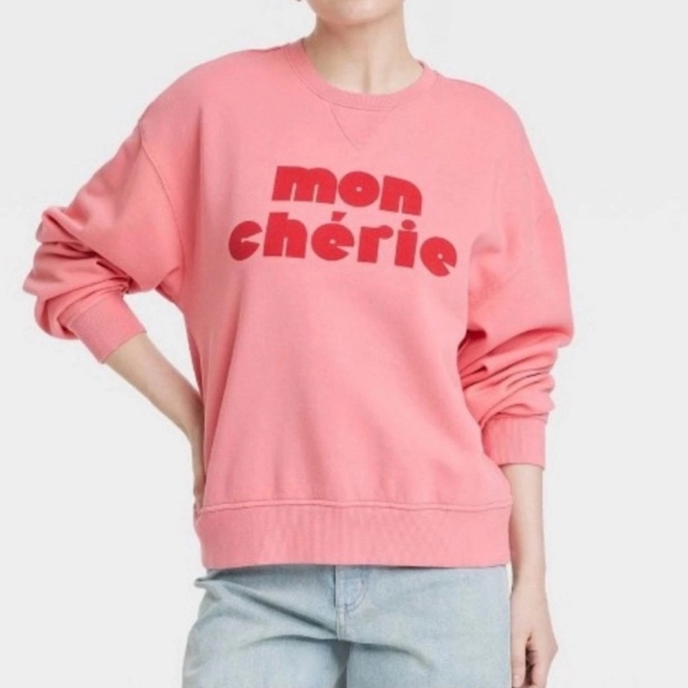 Universal Thread Pink Crew Neck Sweater